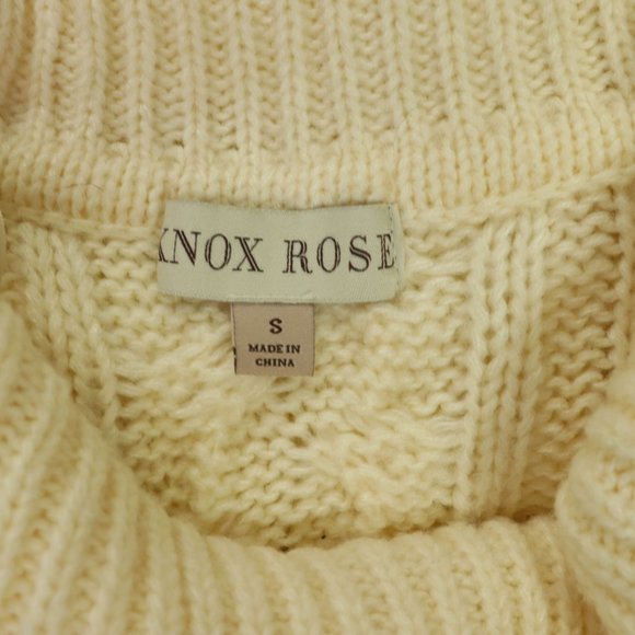 Off the Shoulder Rib Knit Sweater - Picture 3 of 3